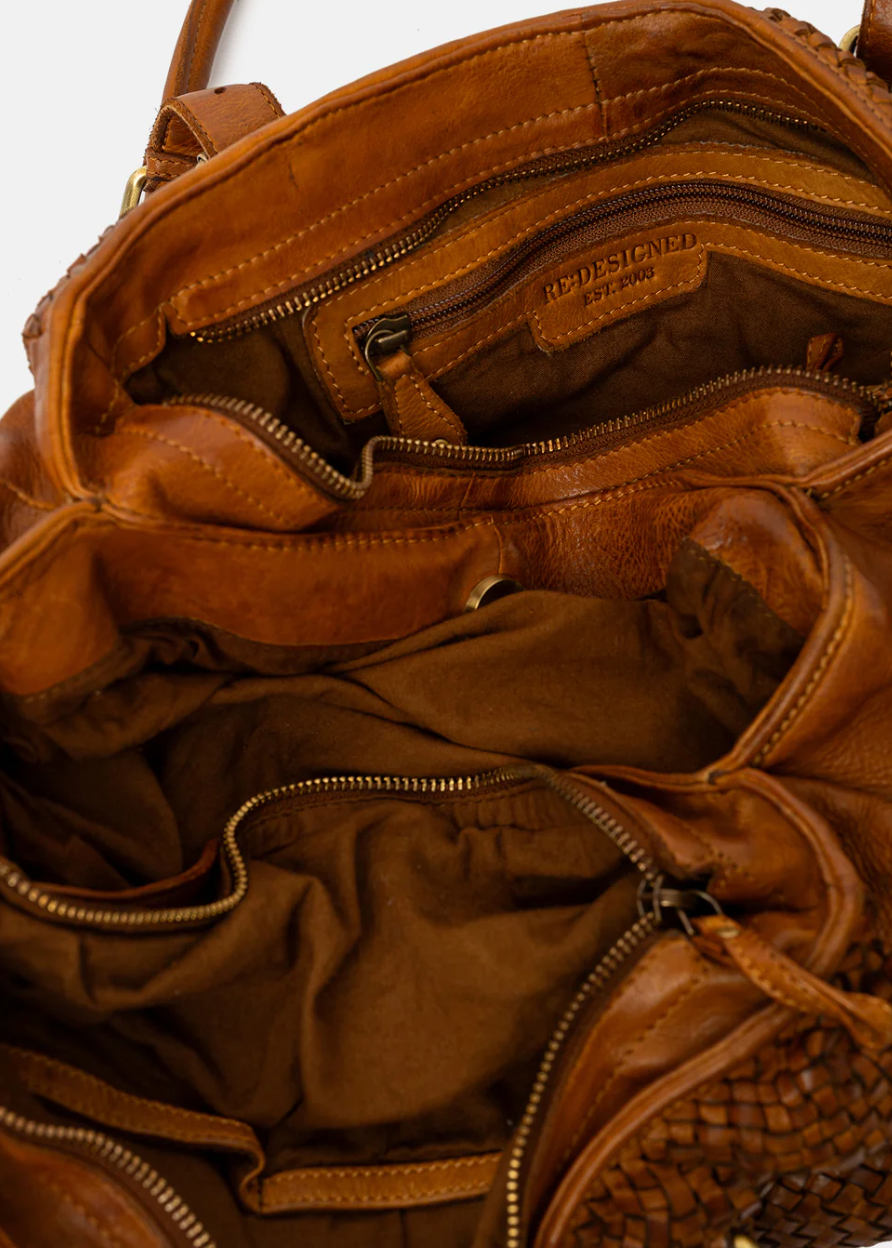 Skulderveske Minea - Cognac