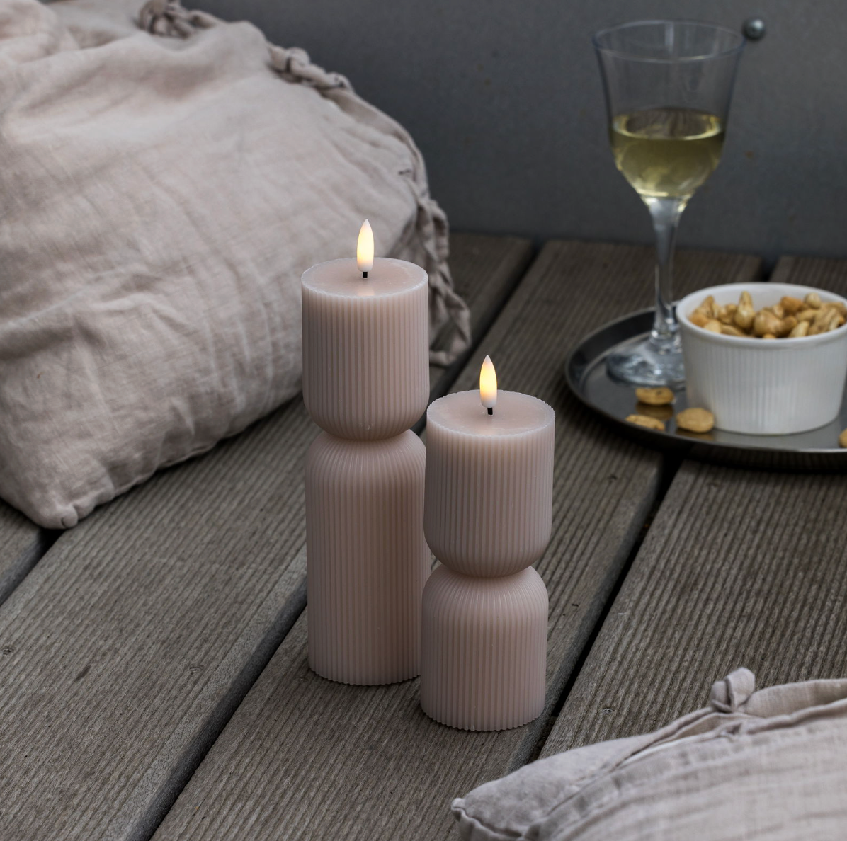 LED Blokklys / Riller – 2 stk