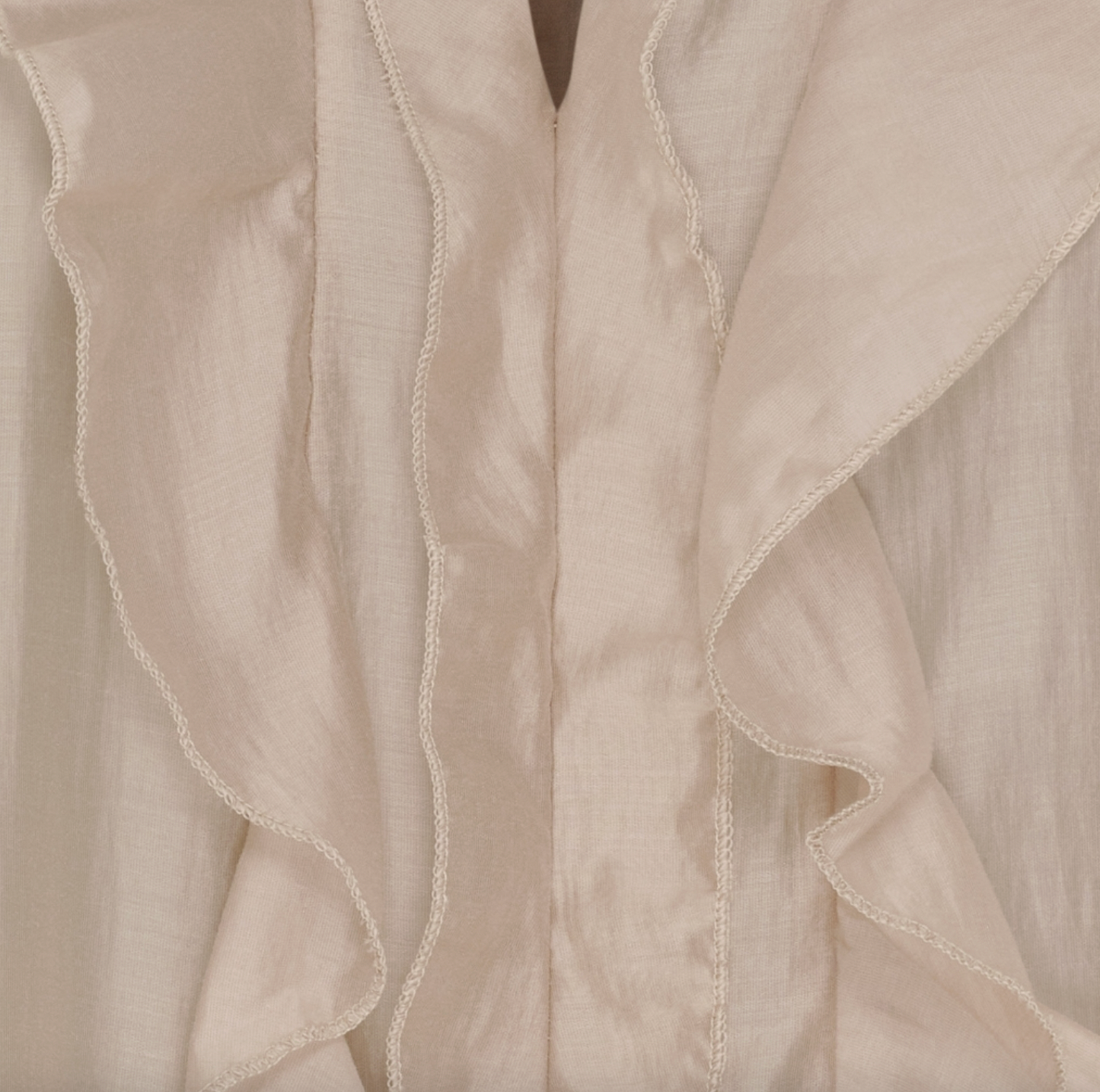 Skjortebluse - Naira Moro beige