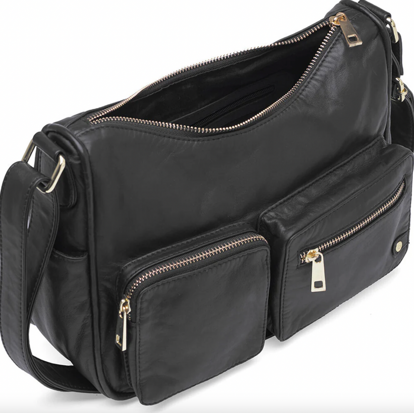 Skulderveske Sienna - Black gold