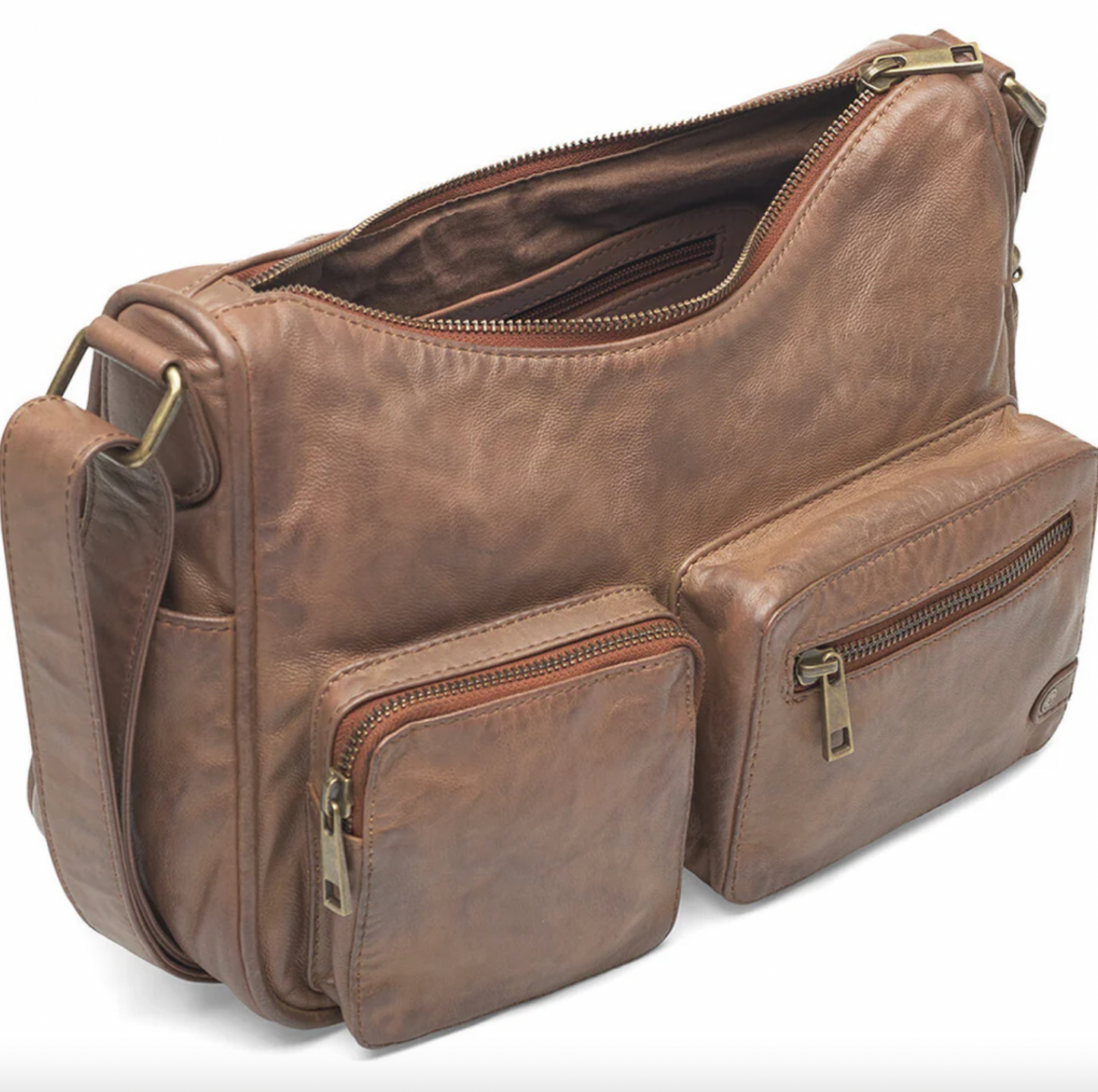 Skulderveske Sienna - Kastanje