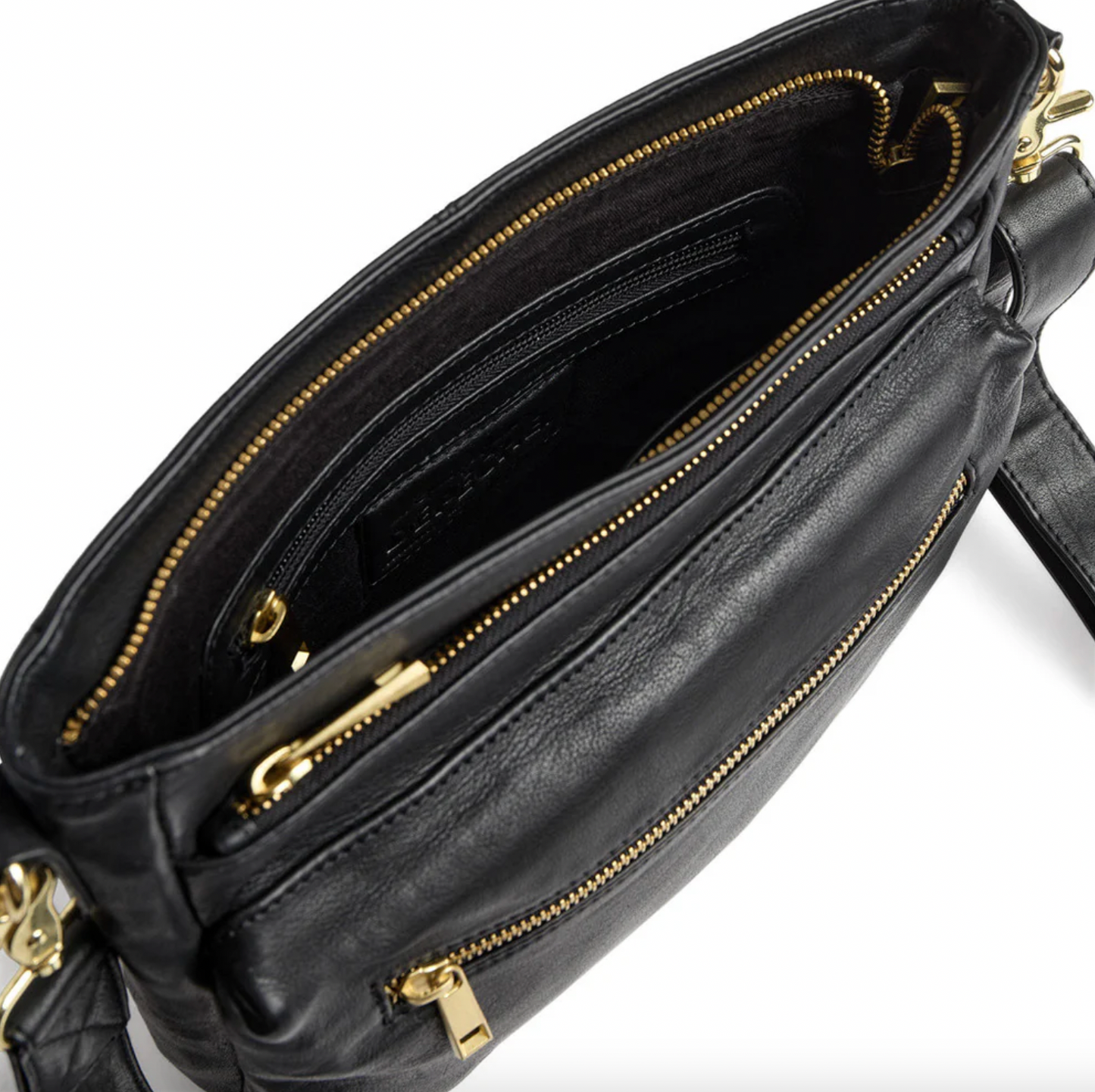 Crossover Amalia - Black leather