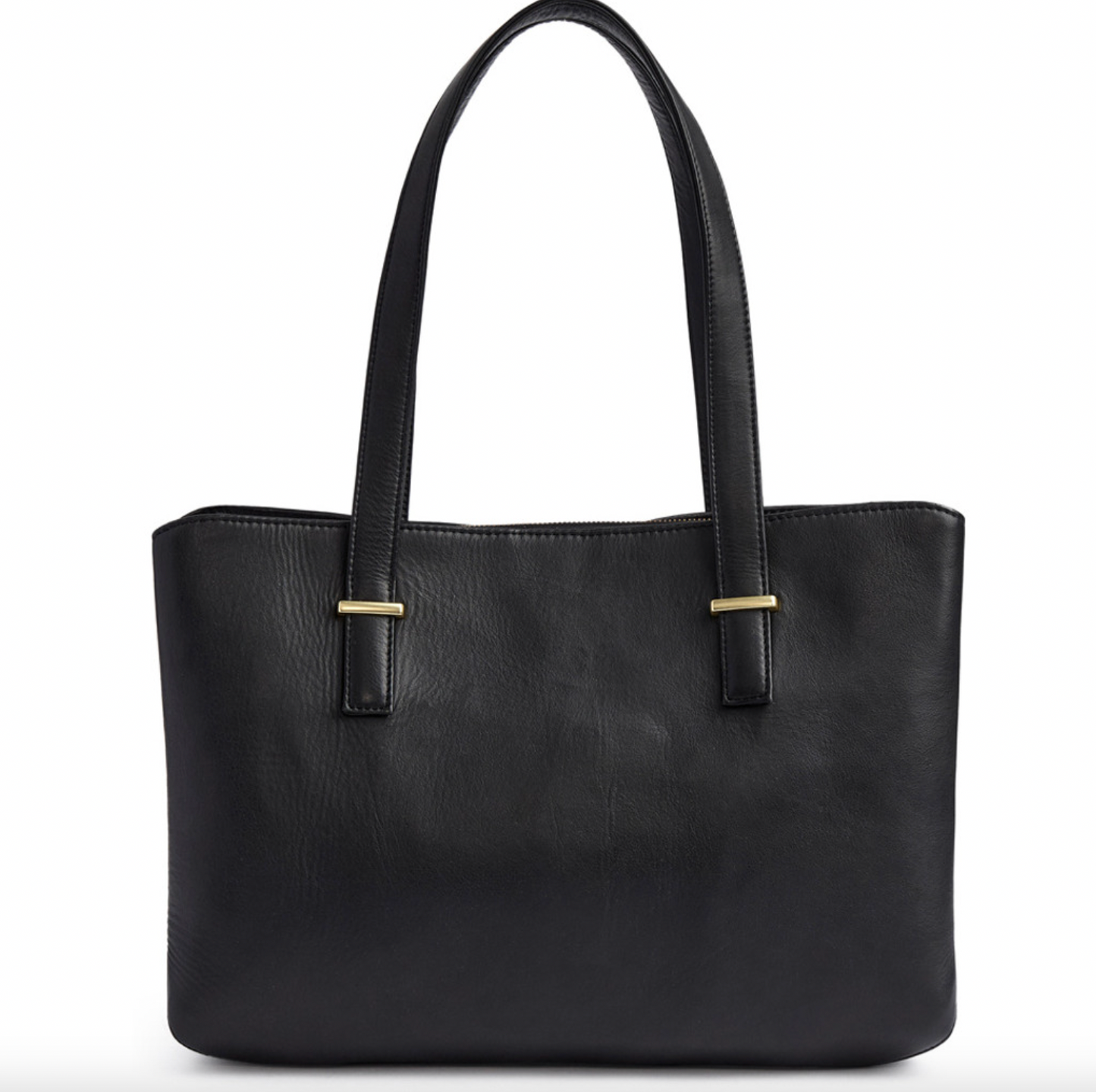 Arbeidstaske / shopper - Black leather