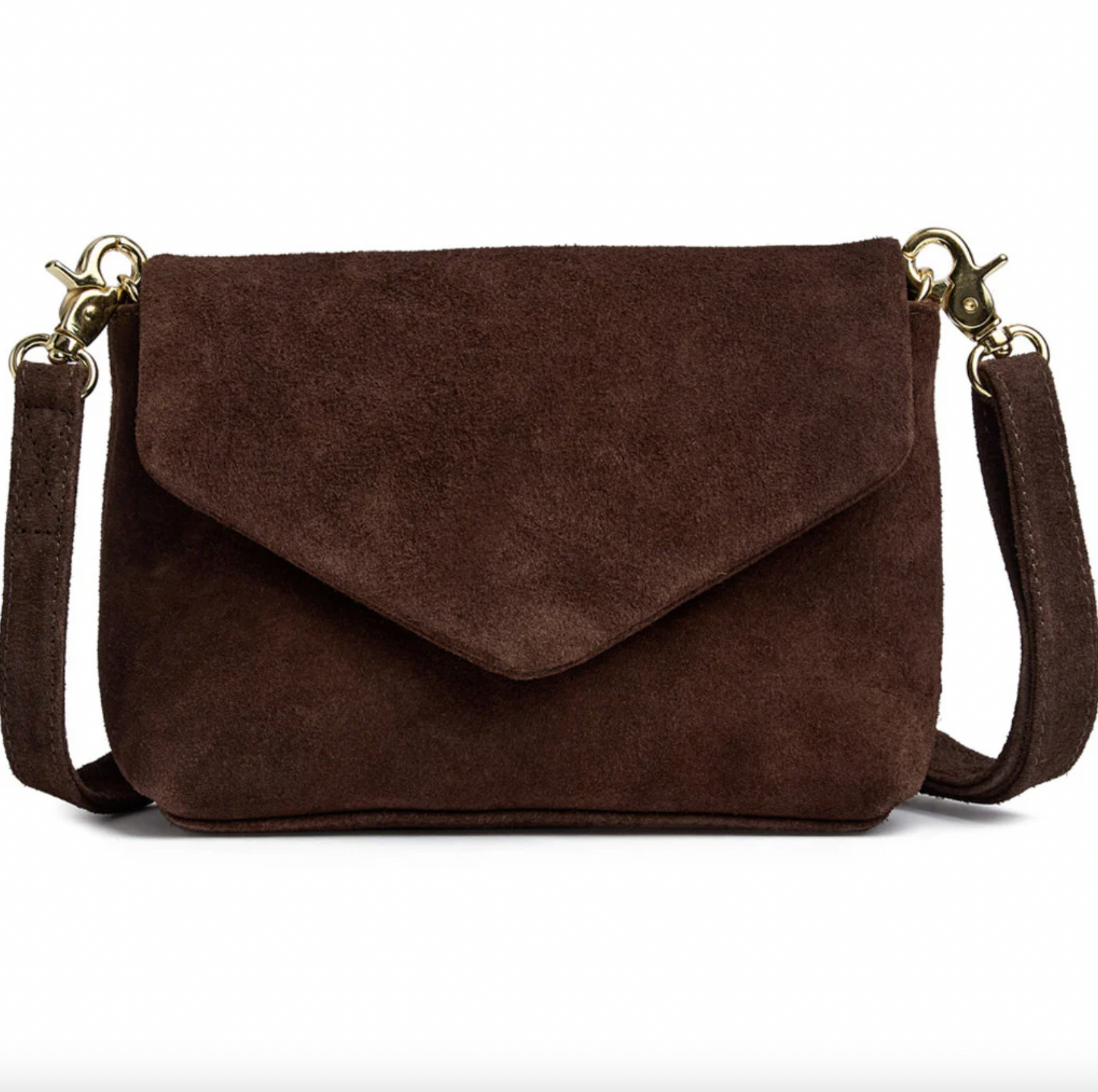 Crossover semsket skinn - Sjokolade