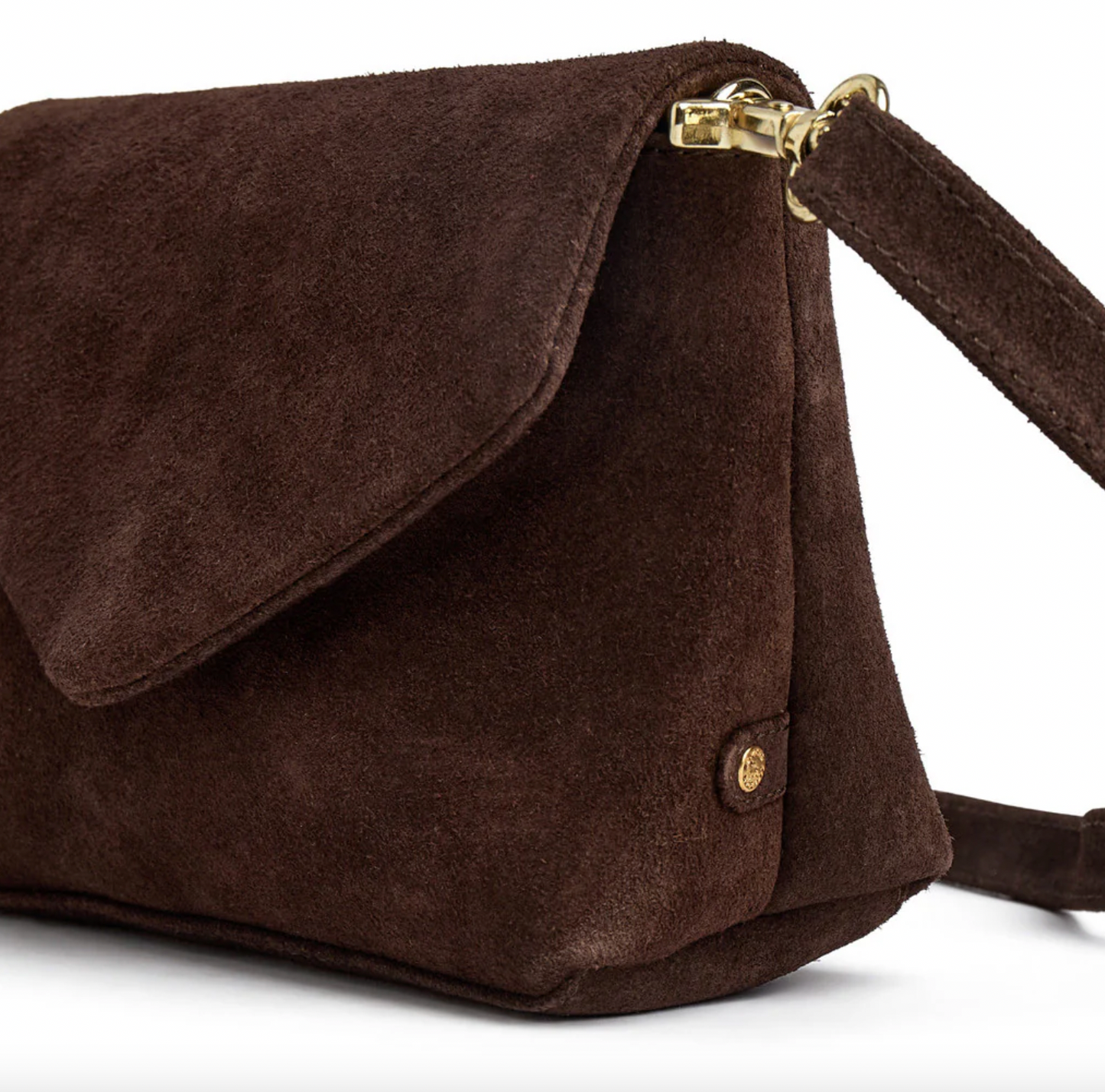 Crossover semsket skinn - Sjokolade