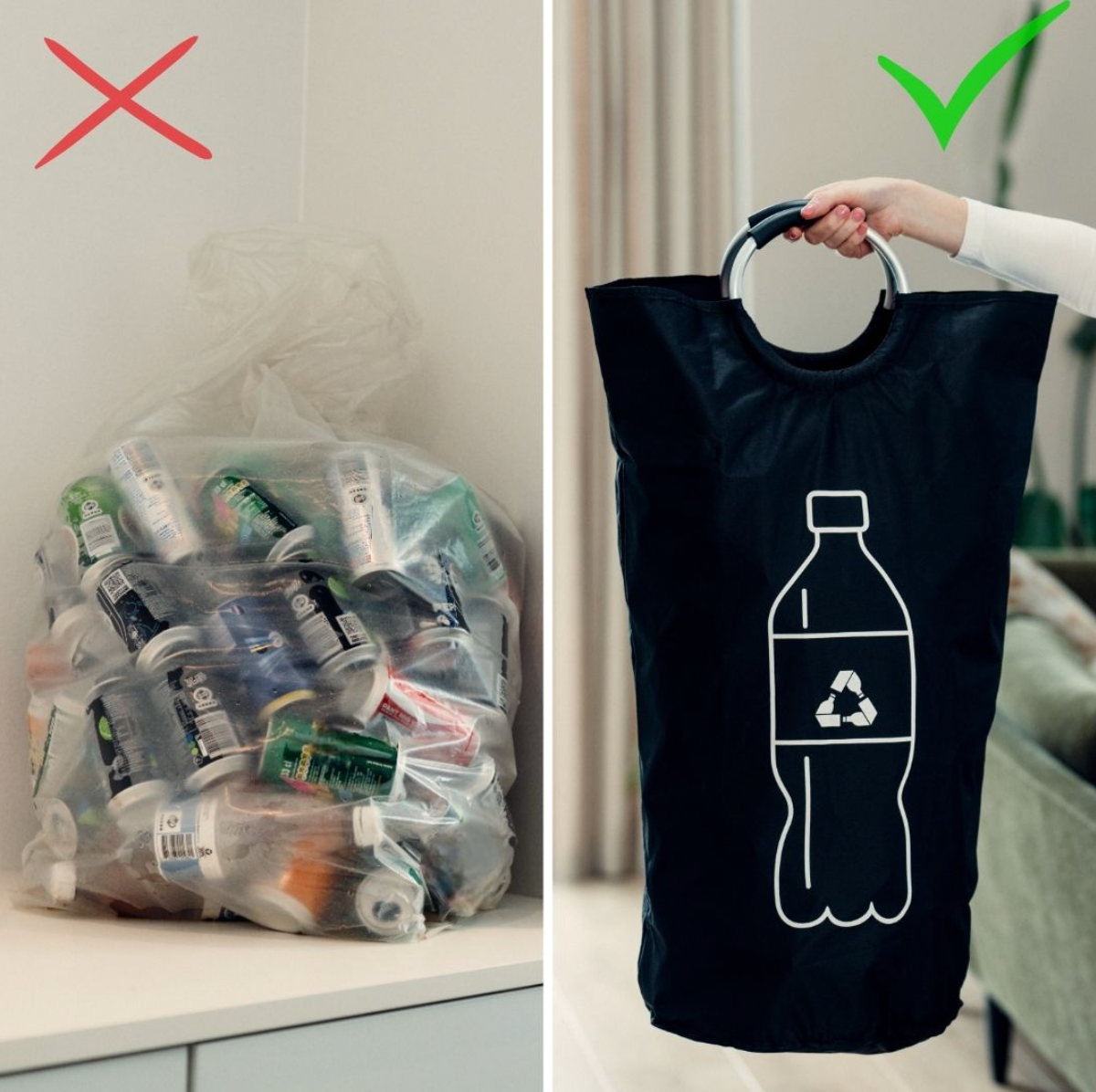 Pantpose – Oppbevaring til flasker og bokser