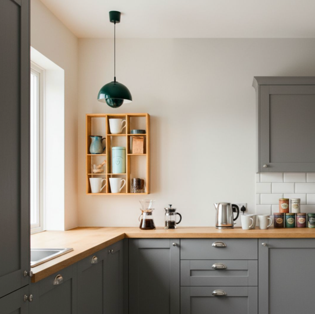 Hylle med rom - Bambus