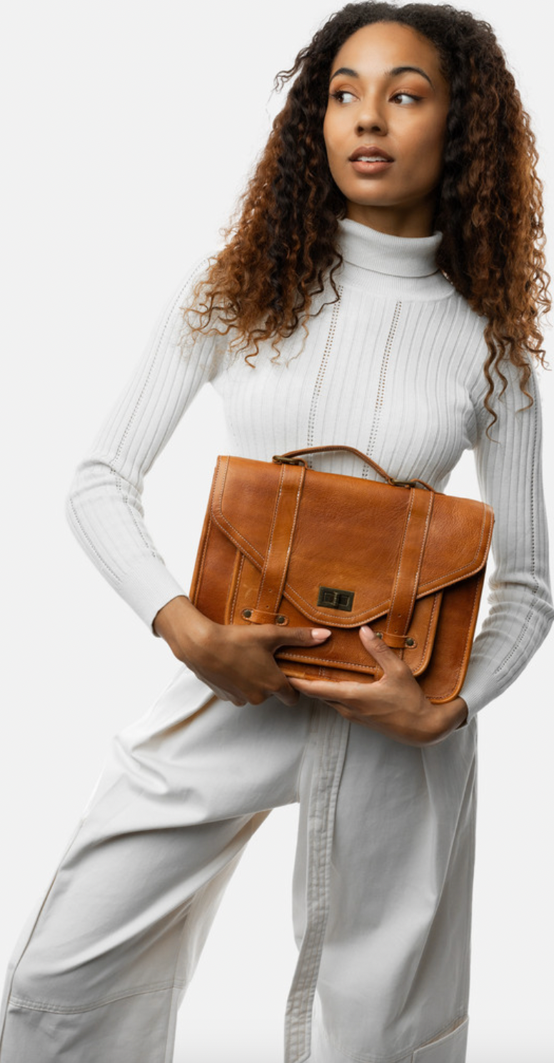Veske Hallie – Cognac