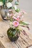 Vase Justine green - Munnblåst