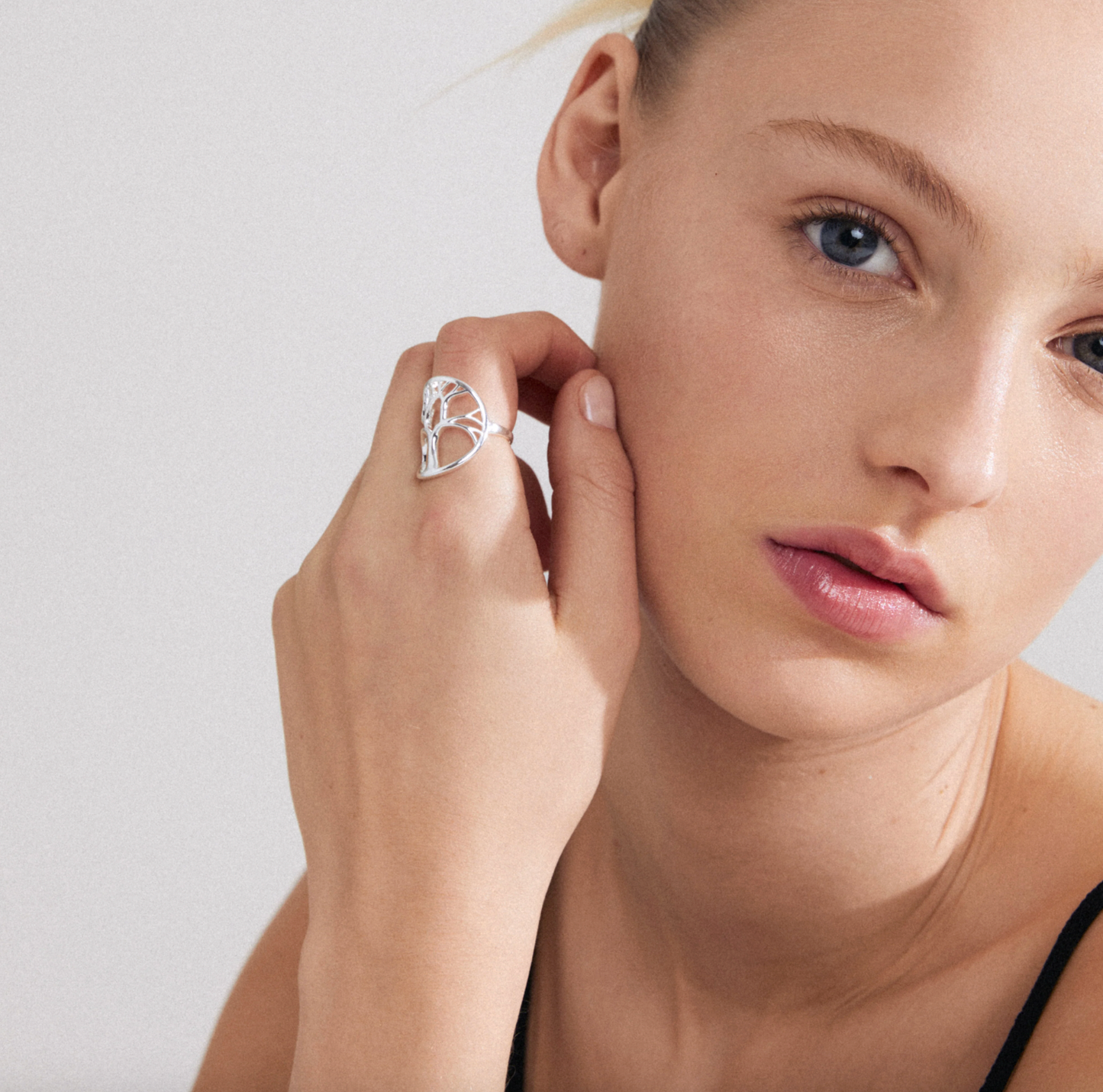 Ring ALIA sølvbelagt