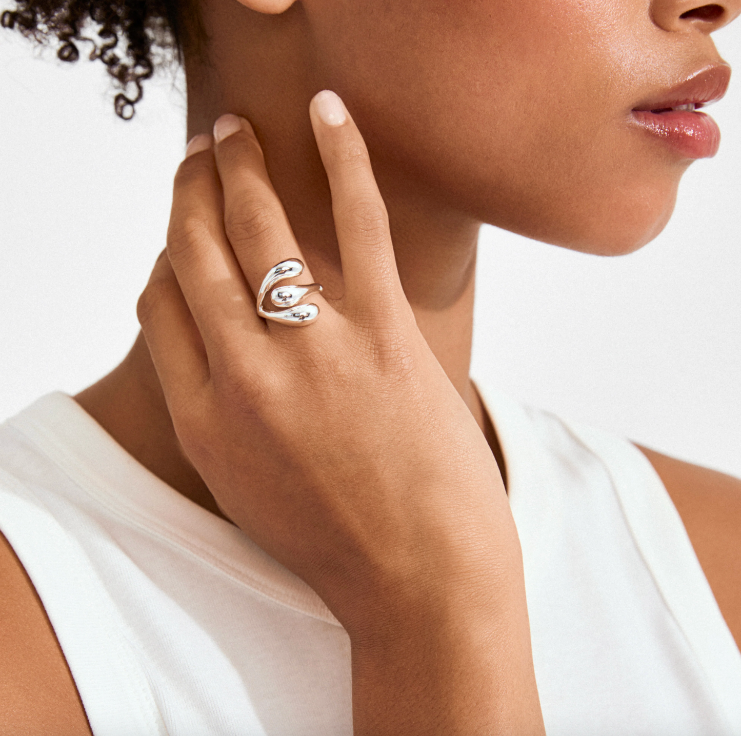 Ring JENNINGS sølvbelagt