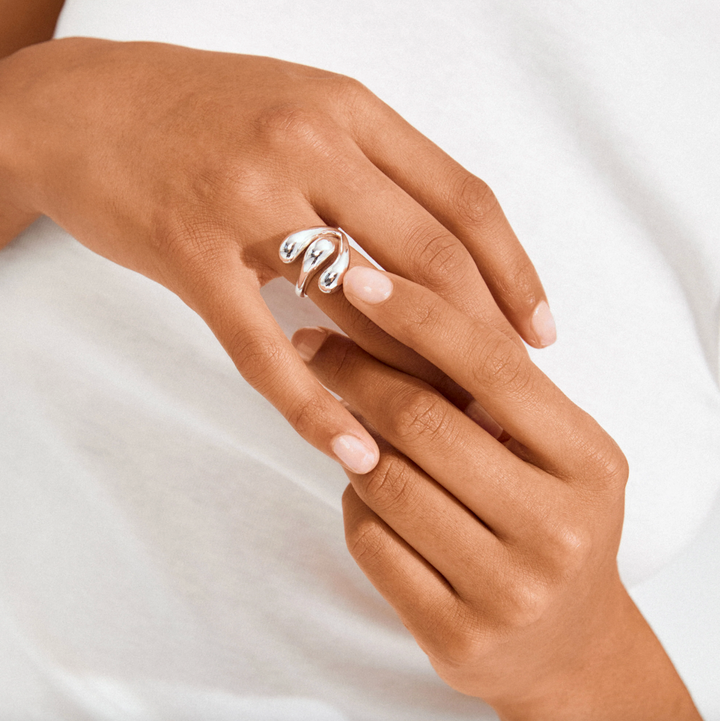 Ring JENNINGS sølvbelagt