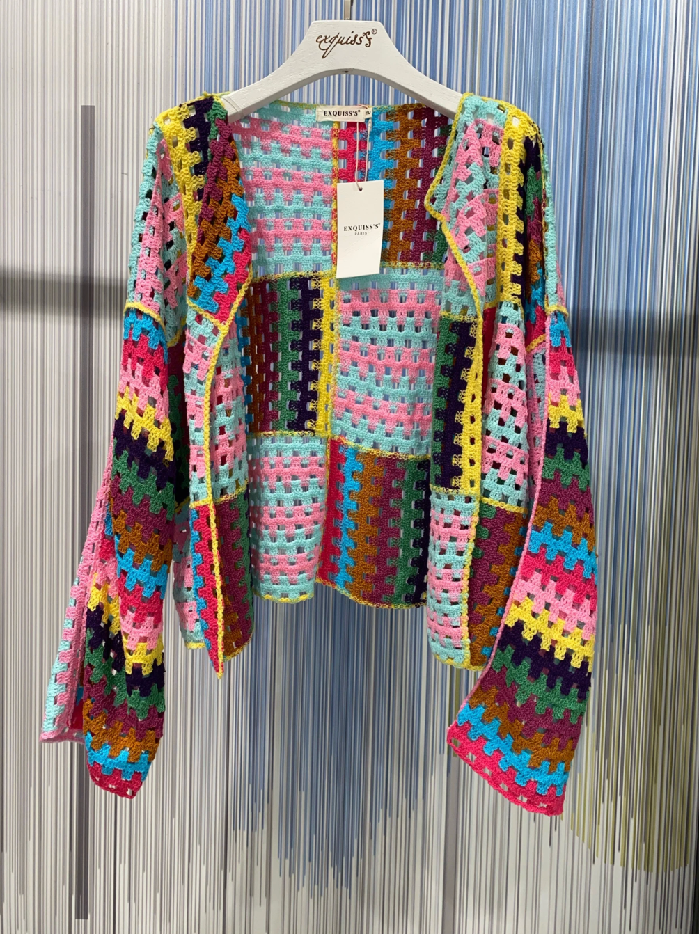 Cardigan - Color Patchwork