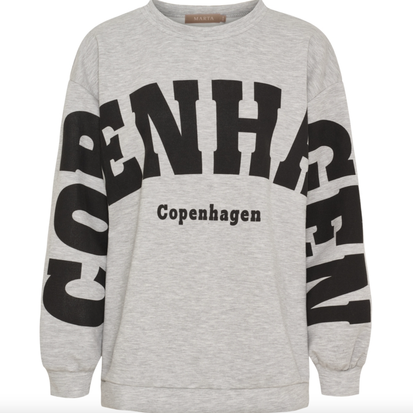 Bluse Hibiscus - Grå / Svart