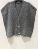 Cardigan med korte ermer - Grey