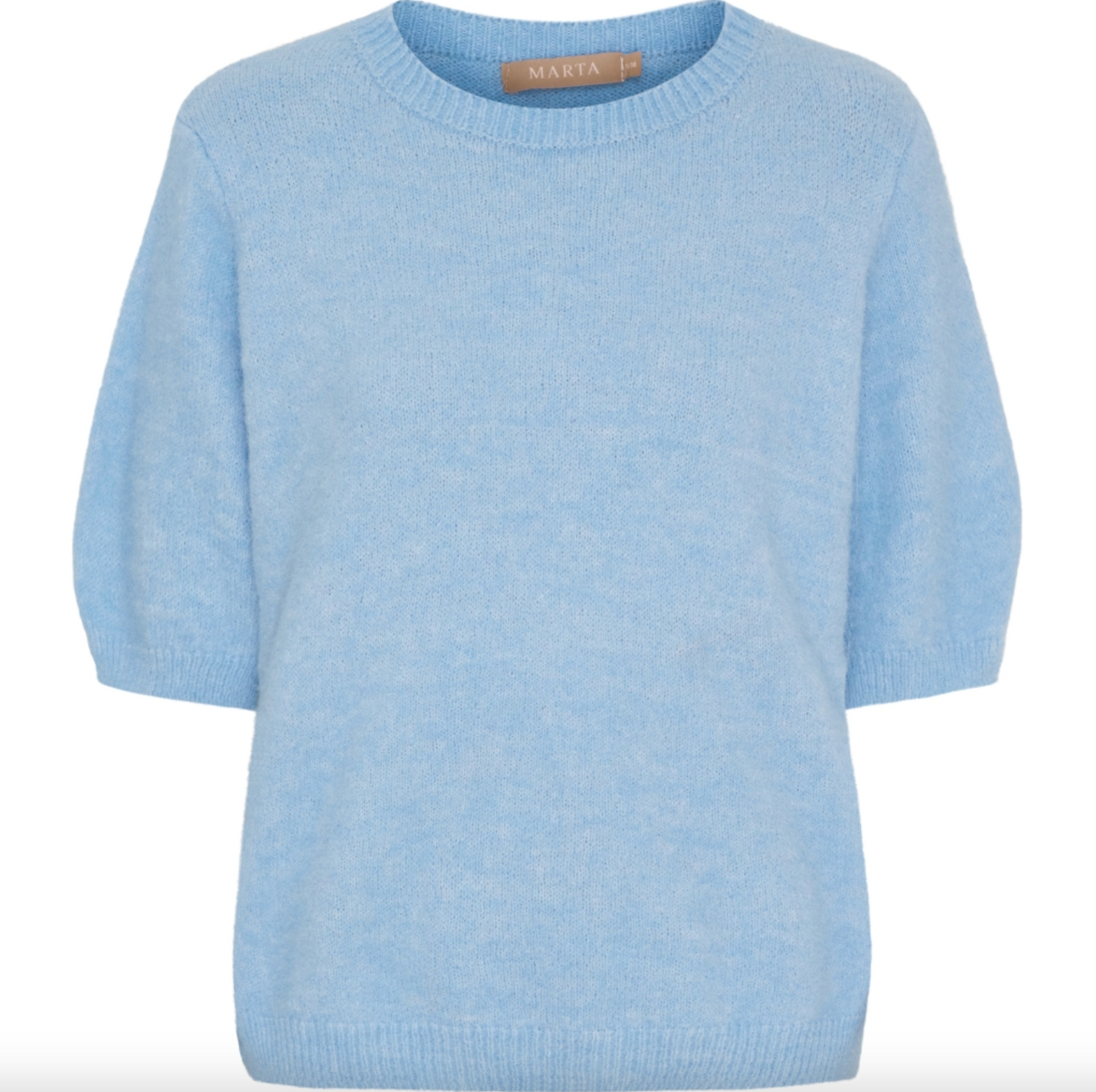 Strikk med 3/4 ermer - Sky