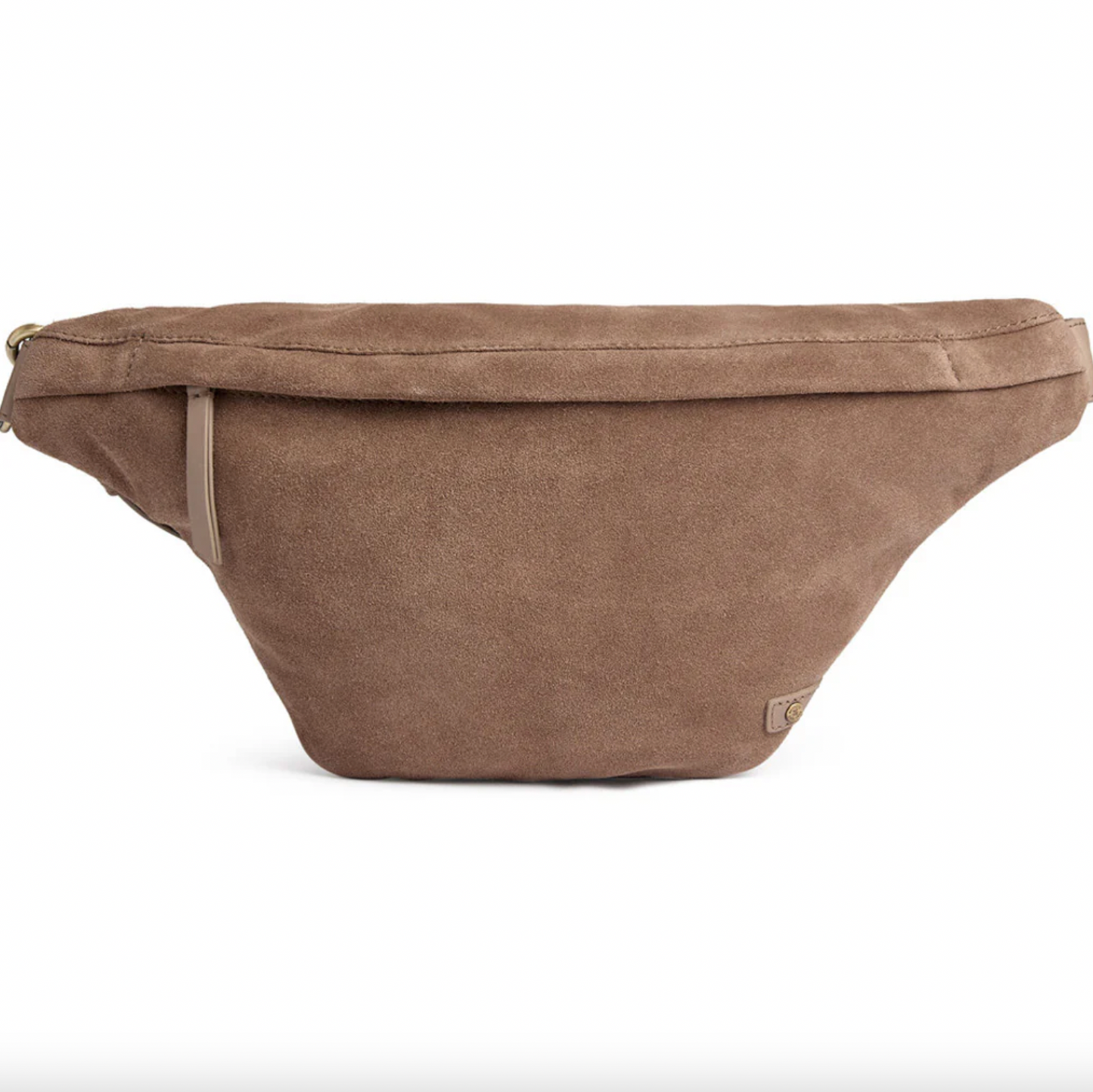 Vakker semsket bumbag - Taupe