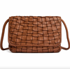 Warsaw Clutch / crossover - Vintage cognac