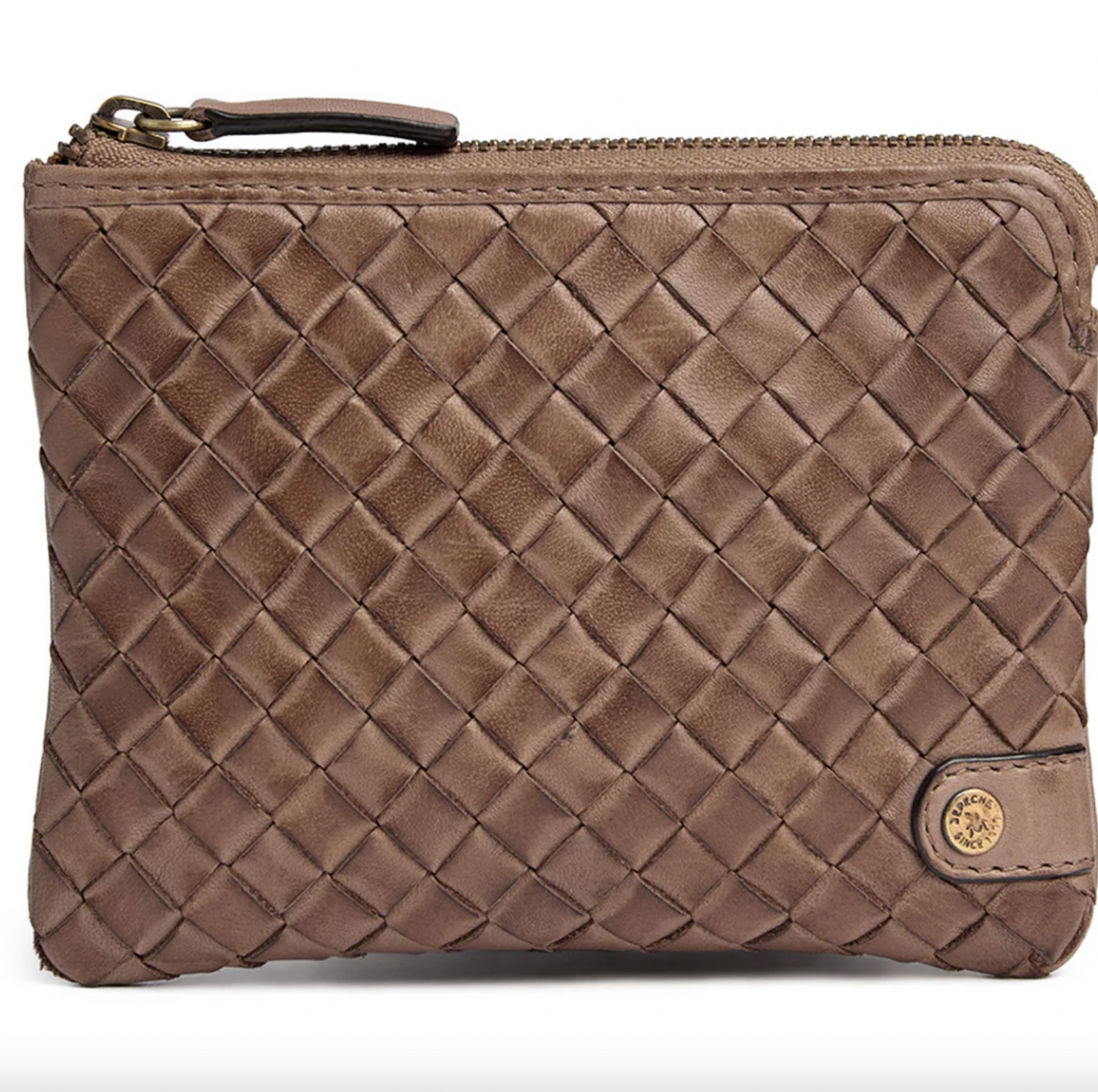 Pung Sofya - Håndflettet Dark Taupe