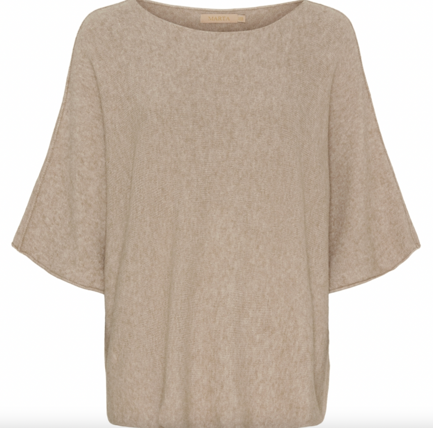 Bluse Sia medium beige – Oversize