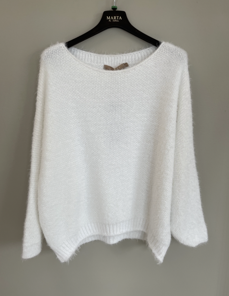 Strikk Anouk - Optical White