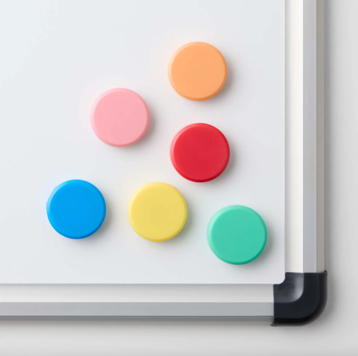 Magneter til whiteboards - Color 6 stk