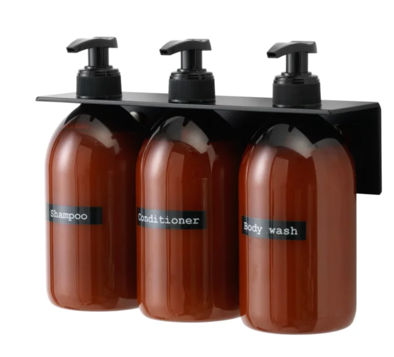 Oppheng til 3 flasker - Black