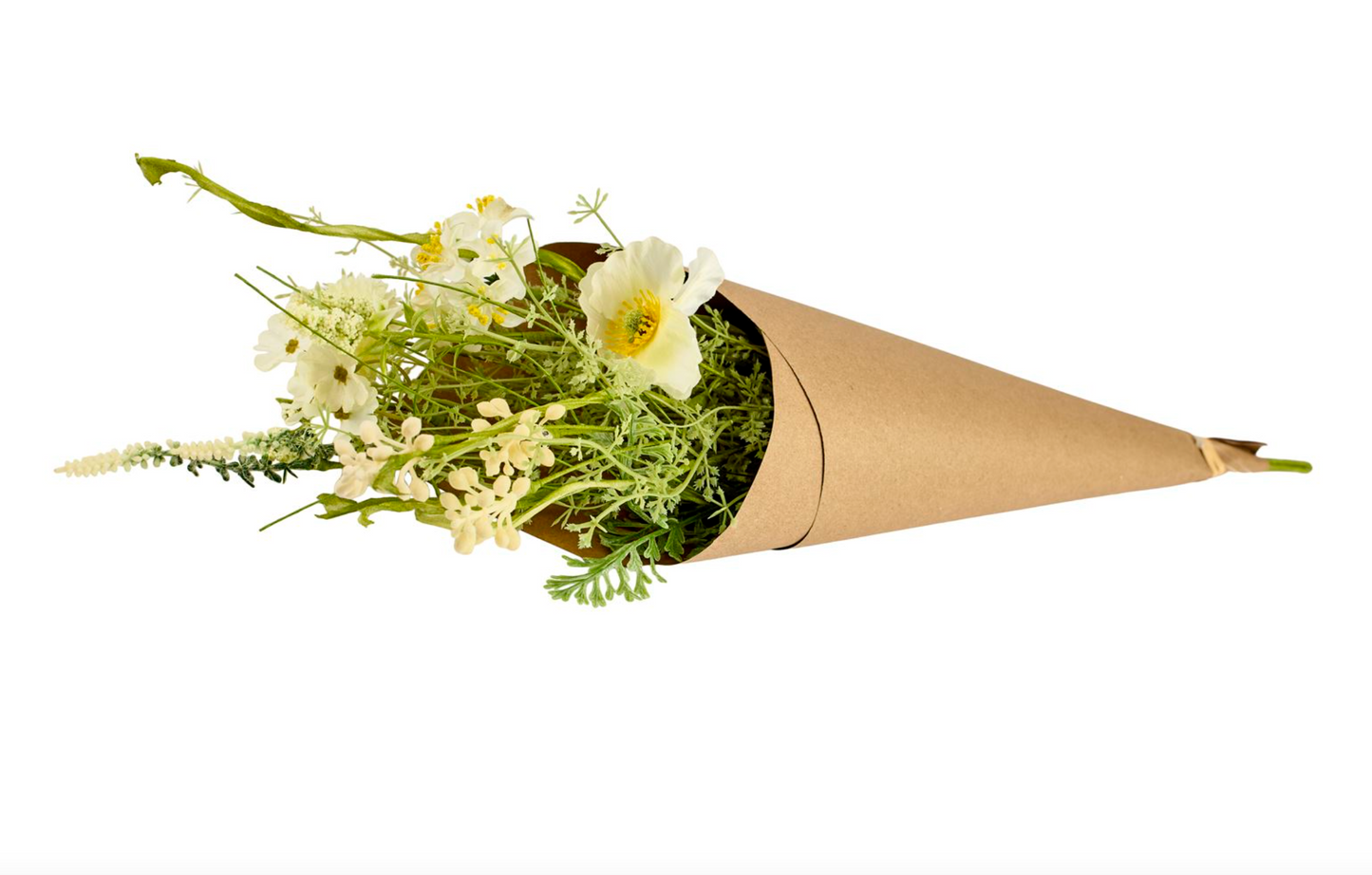 Bukett WILD FLORA - Krem / Hvit