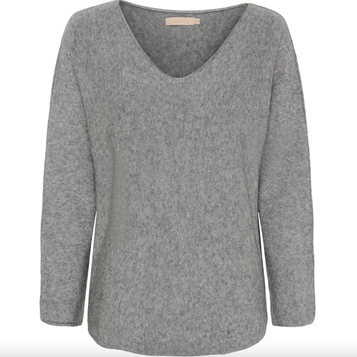 Bluse Dagmar supermyk kvalitet – Medium grey