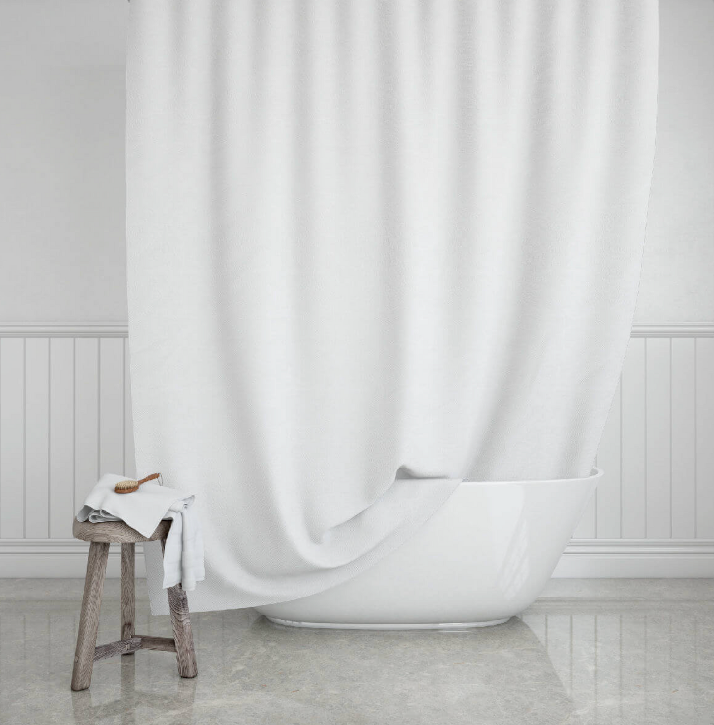 Dusjforheng Estia white - 180x200