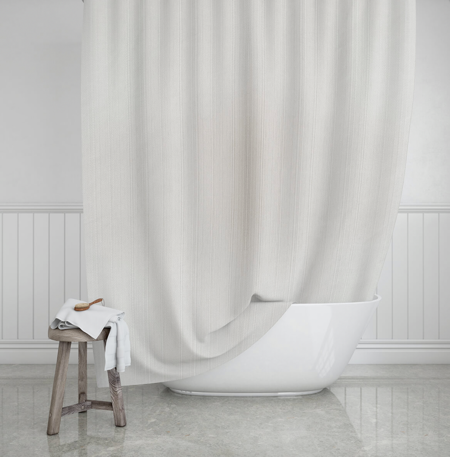 Dusjforheng Estia white - 180x200