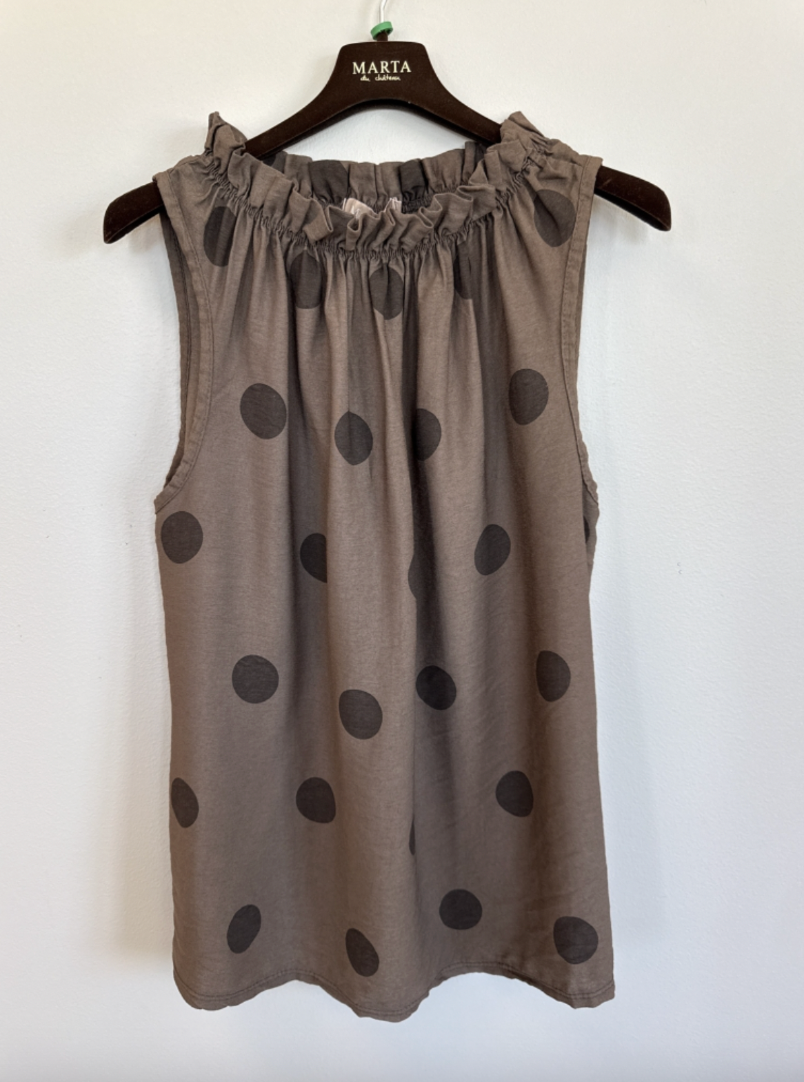 Bluse topp Lucina - Brown