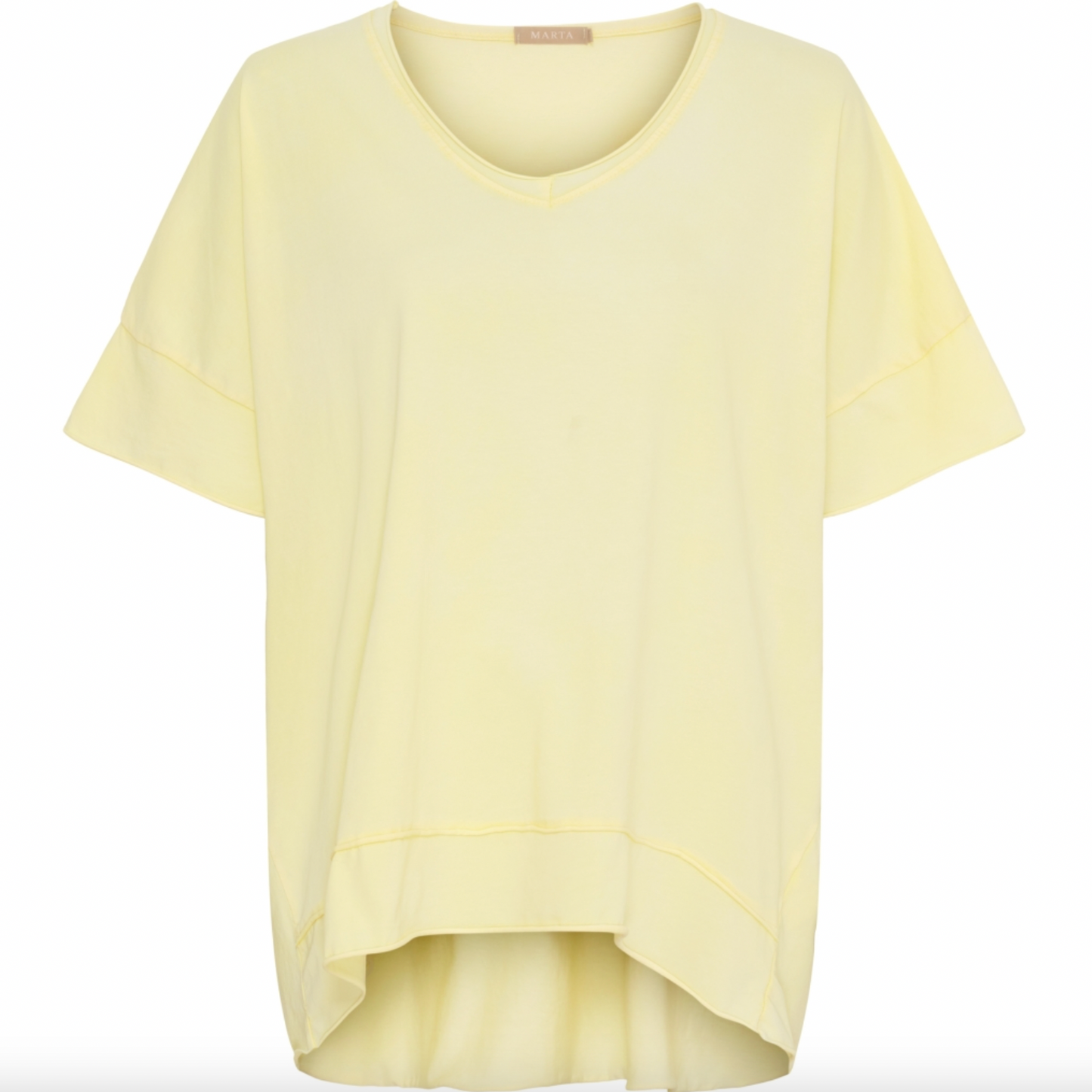 T-shirt gul Oversize