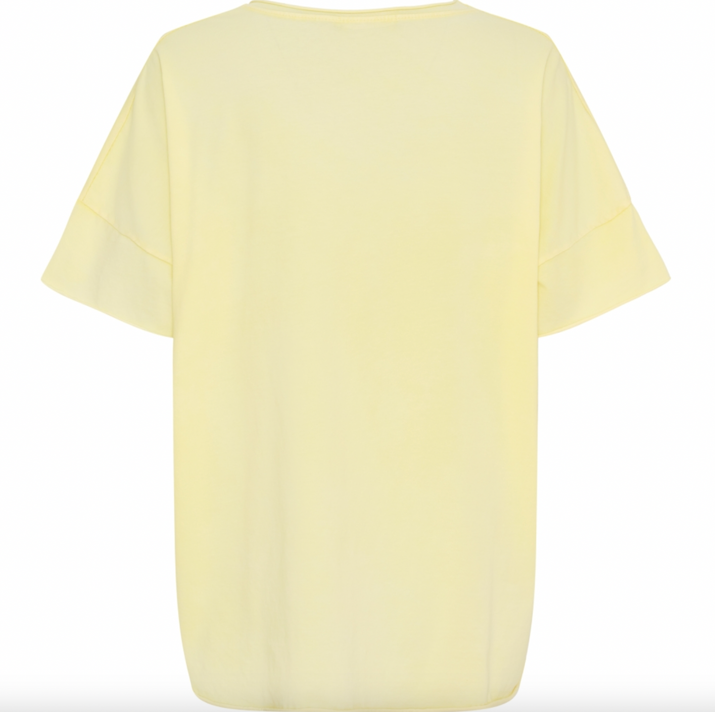 T-shirt gul Oversize