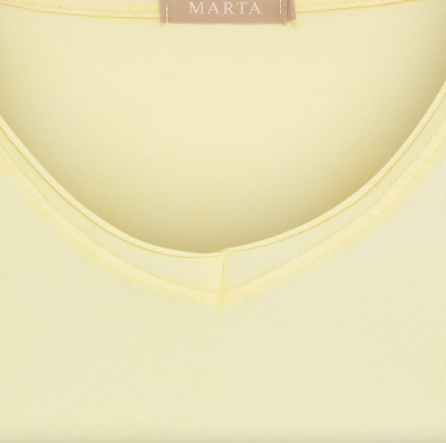 T-shirt gul Oversize
