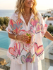 Oversize sommerskjorte