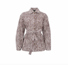 Jakke canvas leopard