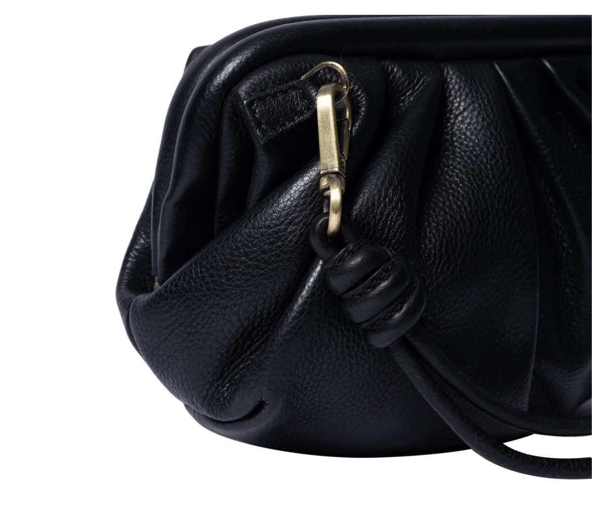 Clutch / skinnveske Noha Black