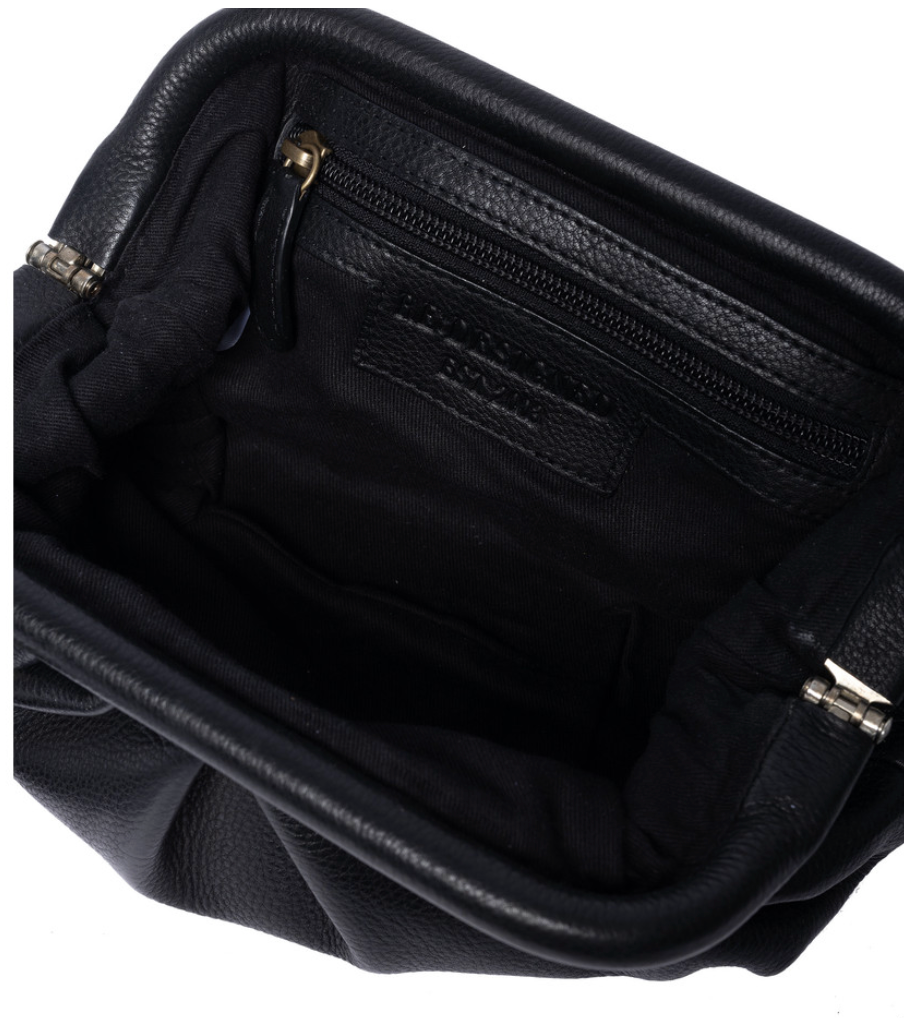 Clutch / skinnveske Noha Black