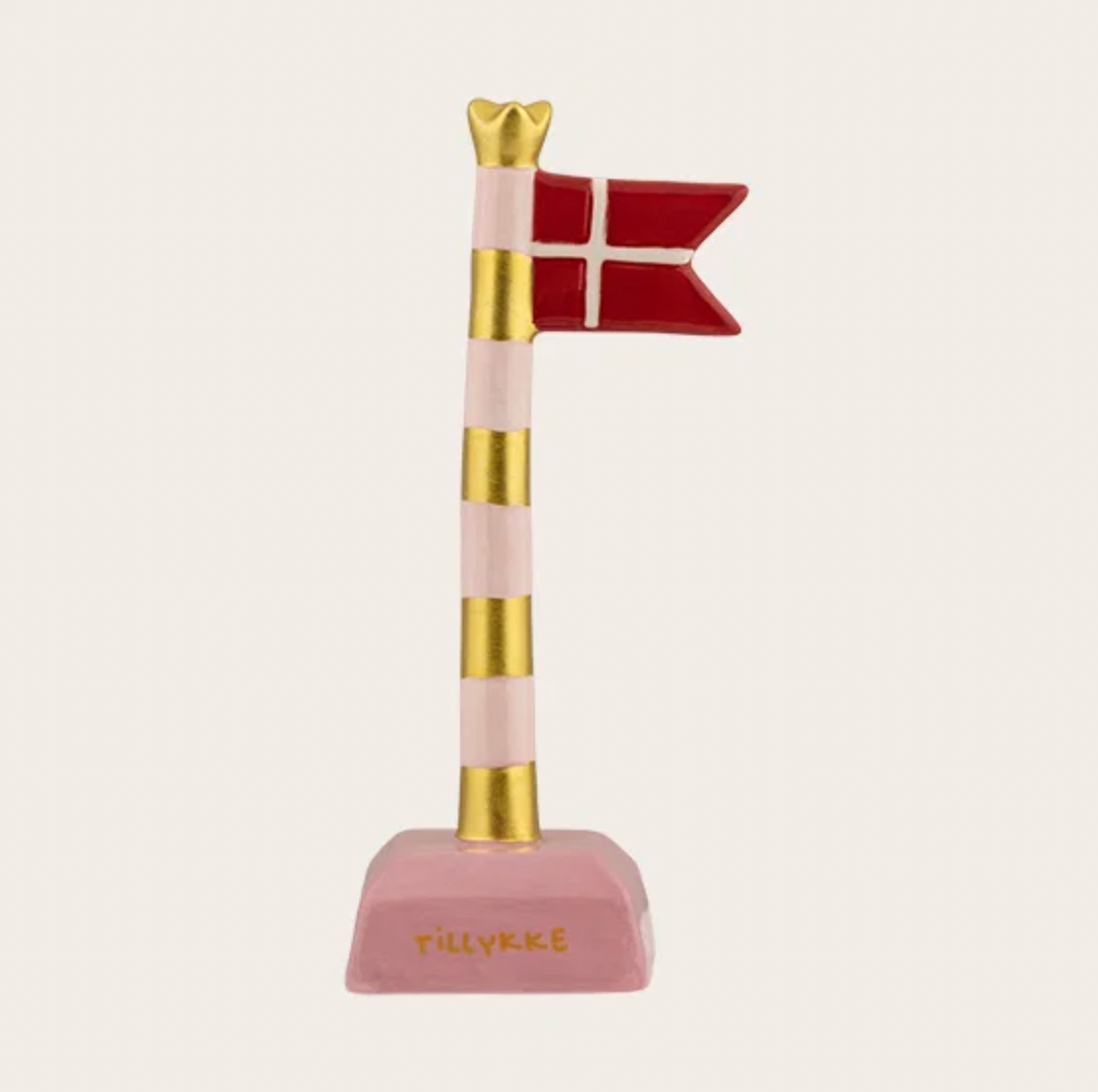 Flagg keramikk – 18 cm
