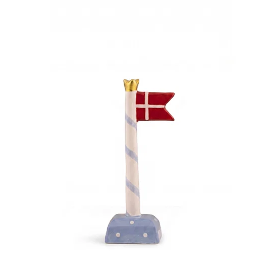 Flagg keramikk – 18 cm