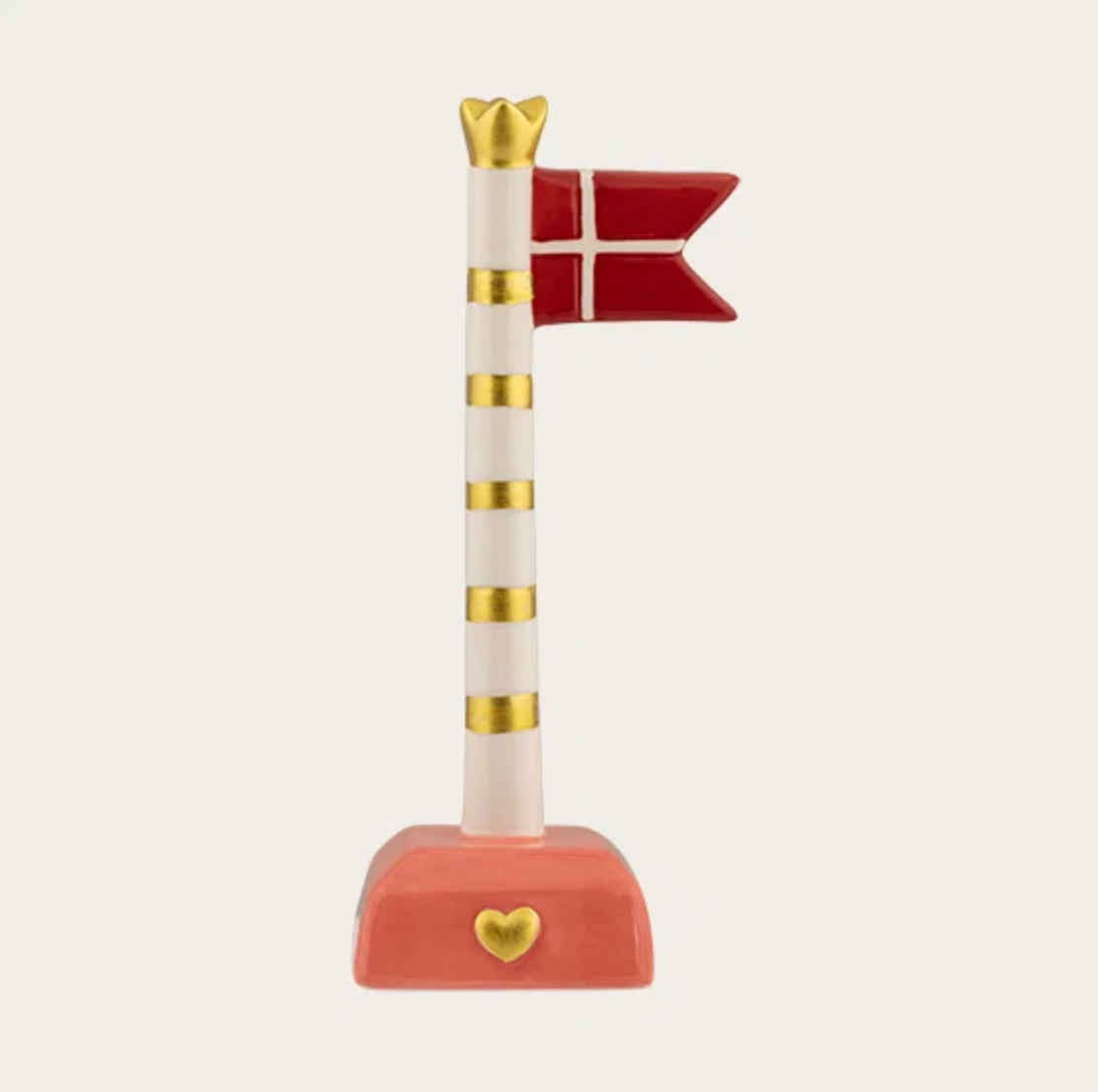 Flagg keramikk – 18 cm