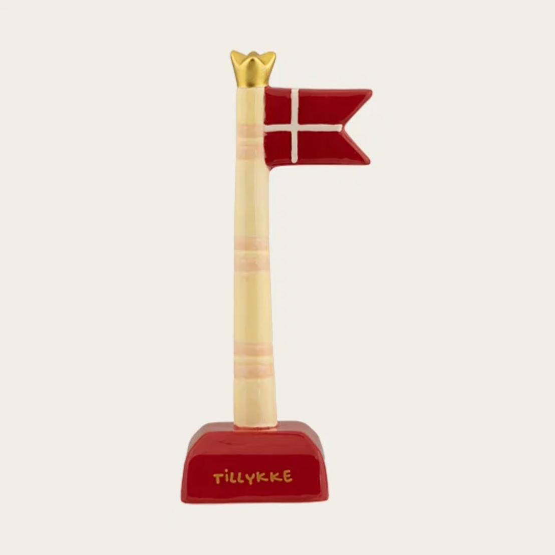 Flagg keramikk – 18 cm