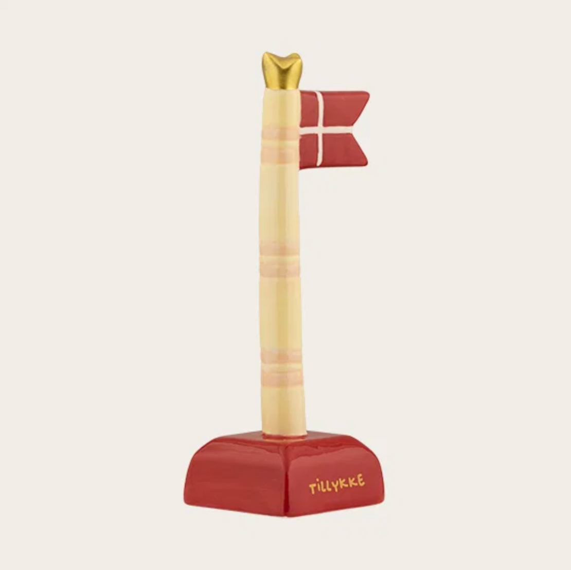 Flagg keramikk – 18 cm