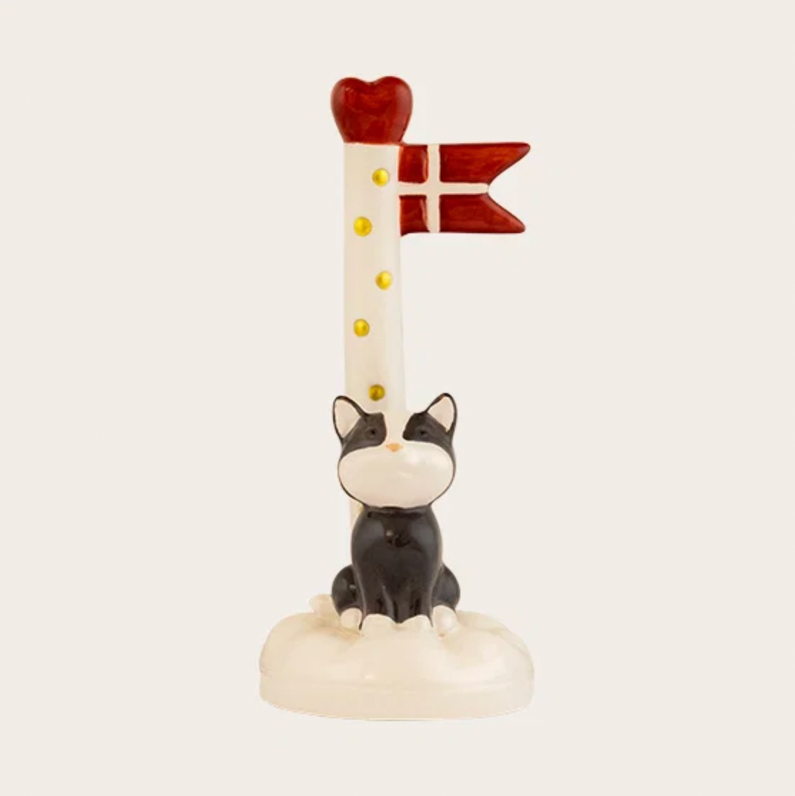 Flagg keramikk – Kat 14 cm