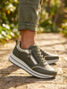 Sneakers Bottine Kaki