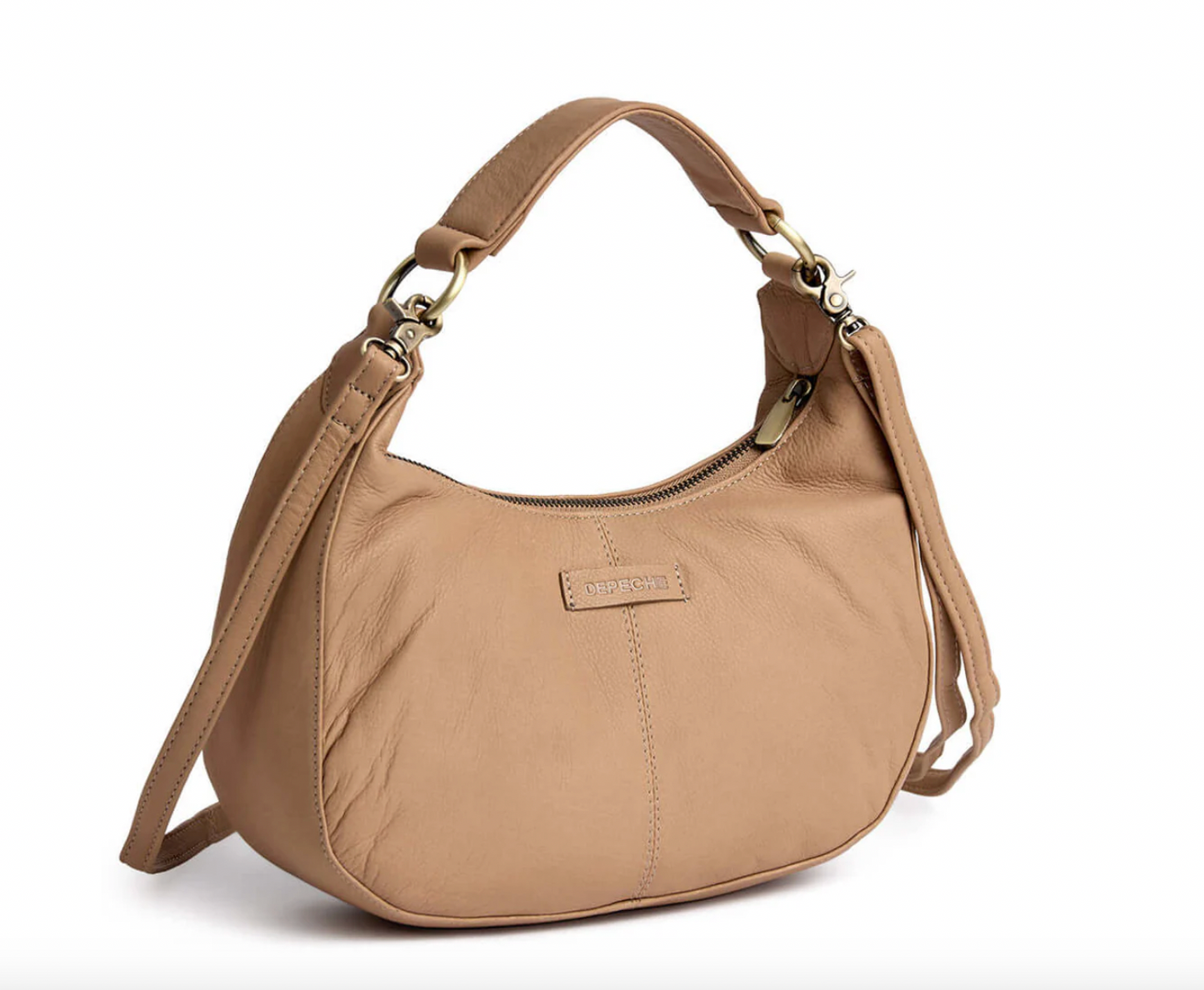 Elegant crossover / håndveske -  Camel