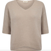Strikk Alpaca v-neck - Depeche