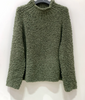Strikk boucle kaki