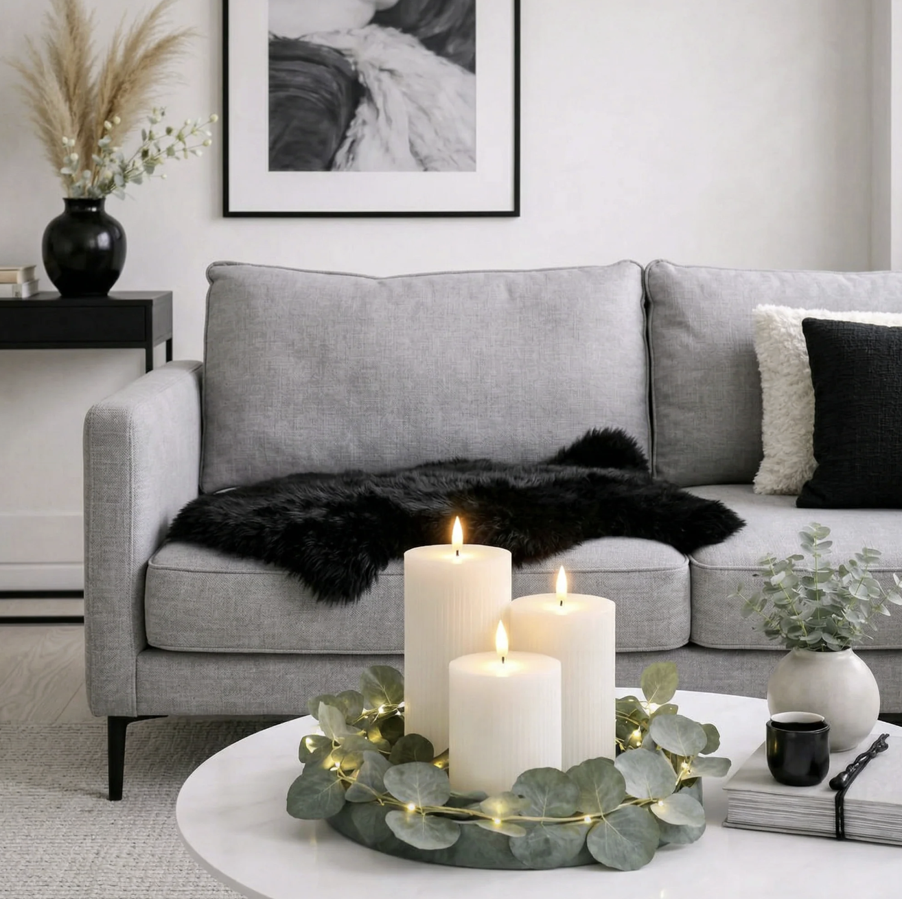 Lammeskind Black - 85x55cm